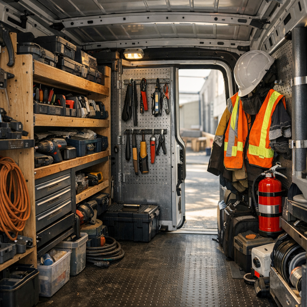 Comment Aménager un utilitaire pro pour travailler mieux