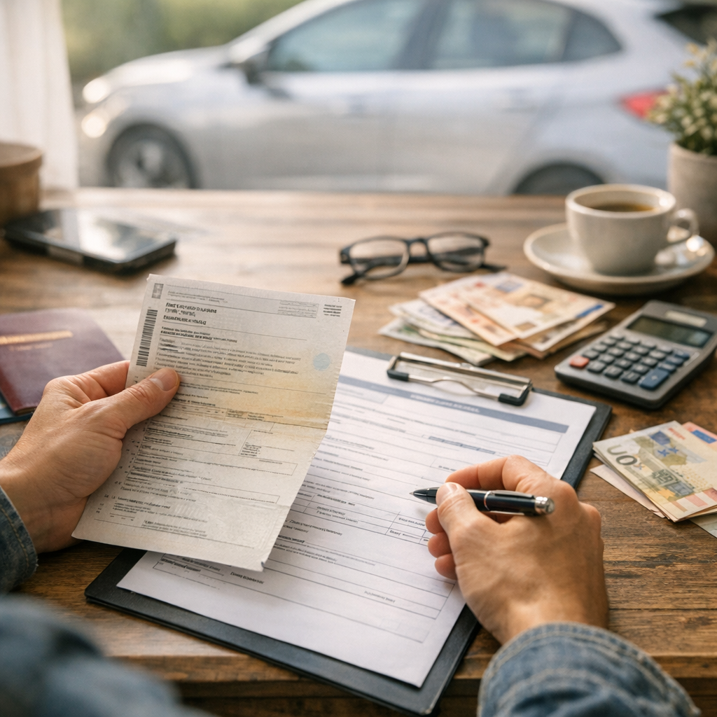 Comment assurer sa voiture provisoirement : documents, étapes et points de blocage