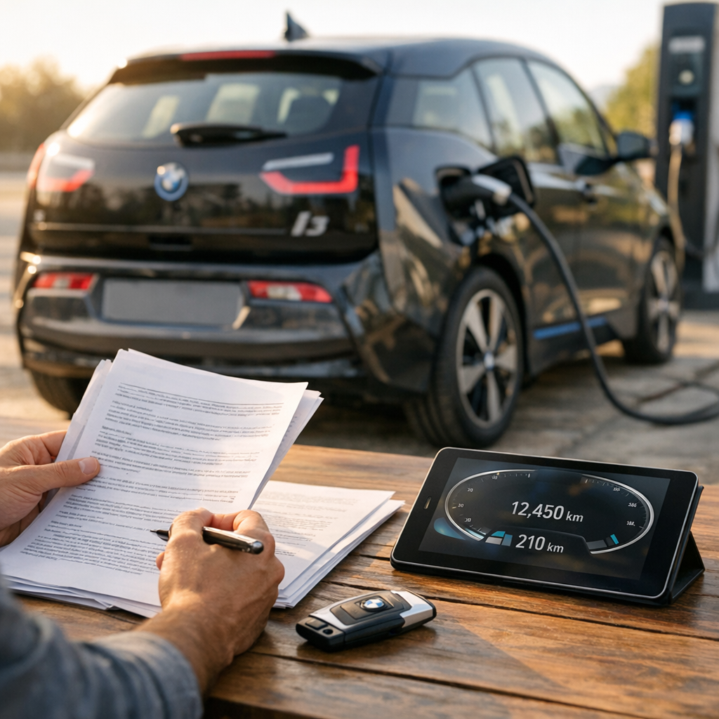 Informations complémentaires avant de signer&nbsp;: contrat, kilométrage et recharge