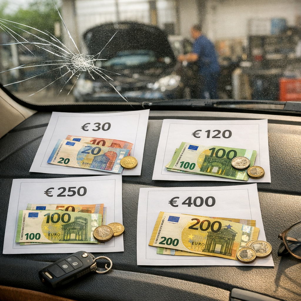Le vrai coût pour l’assuré : 4 scénarios de reste à charge selon le contrat, le plafond et le réparateur