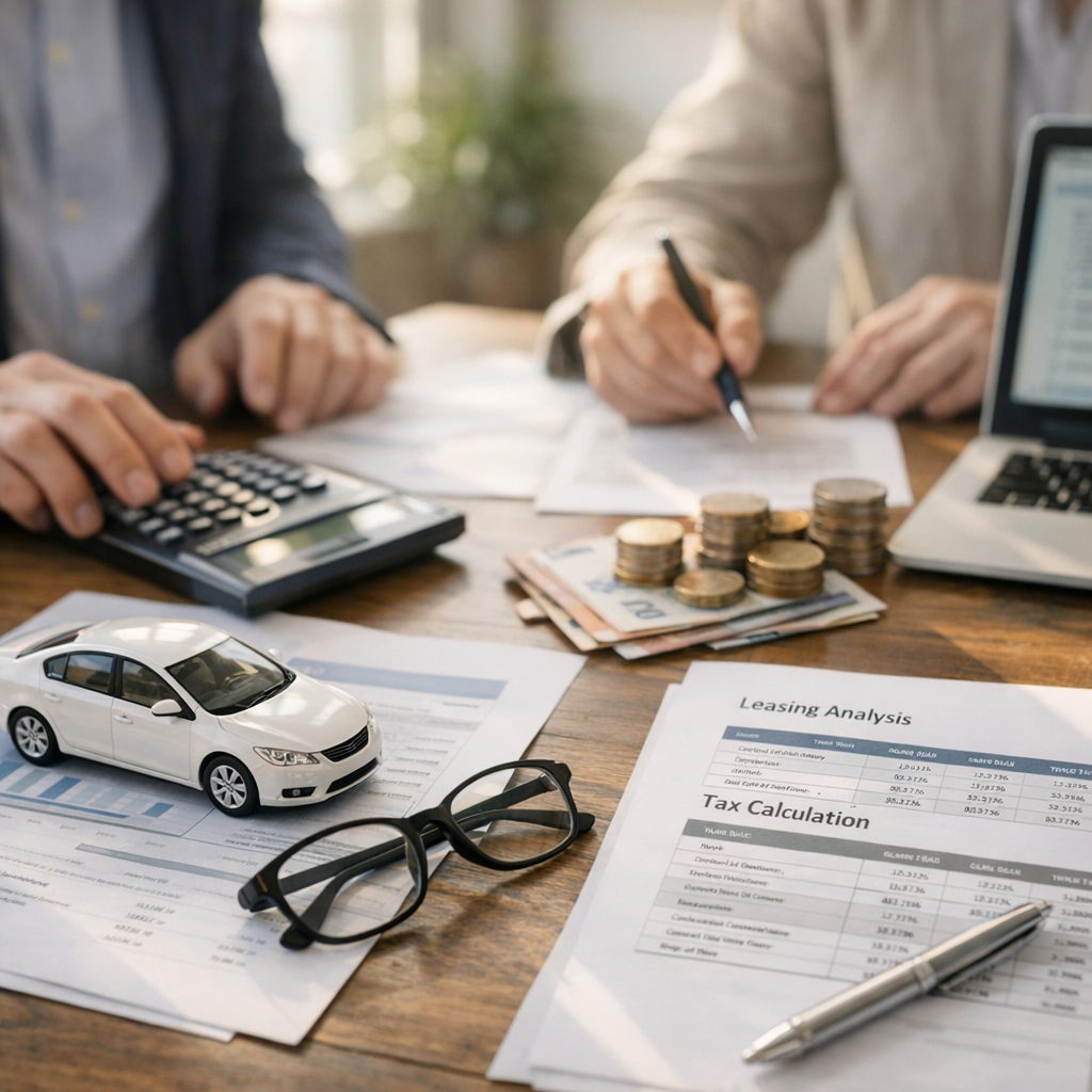 Quand un véhicule est pris en leasing professionnel, faut-il raisonner d’abord en loyers déductibles, ou en coût fiscal