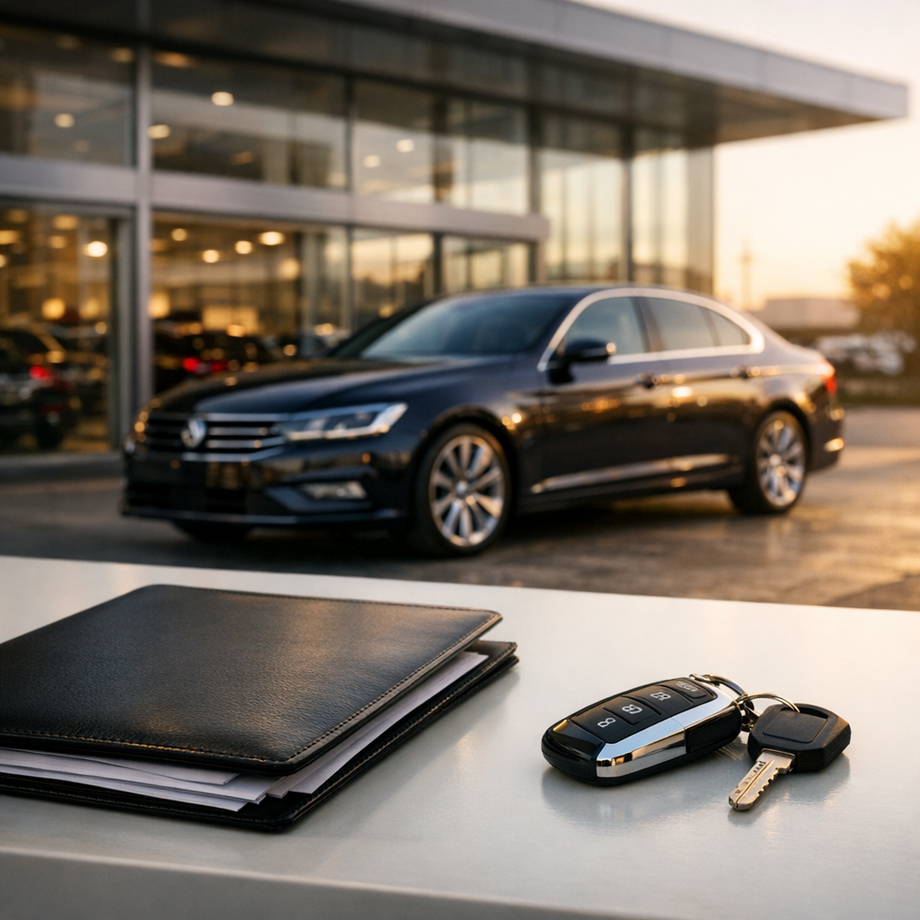Le Leasing auto de luxe en Allemagne ouvert actuellement se vérifie