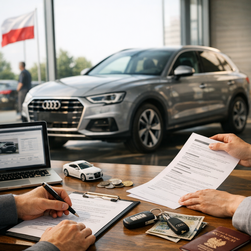 Procédure pour louer ou financer une Audi en Pologne sans mauvaise surprise