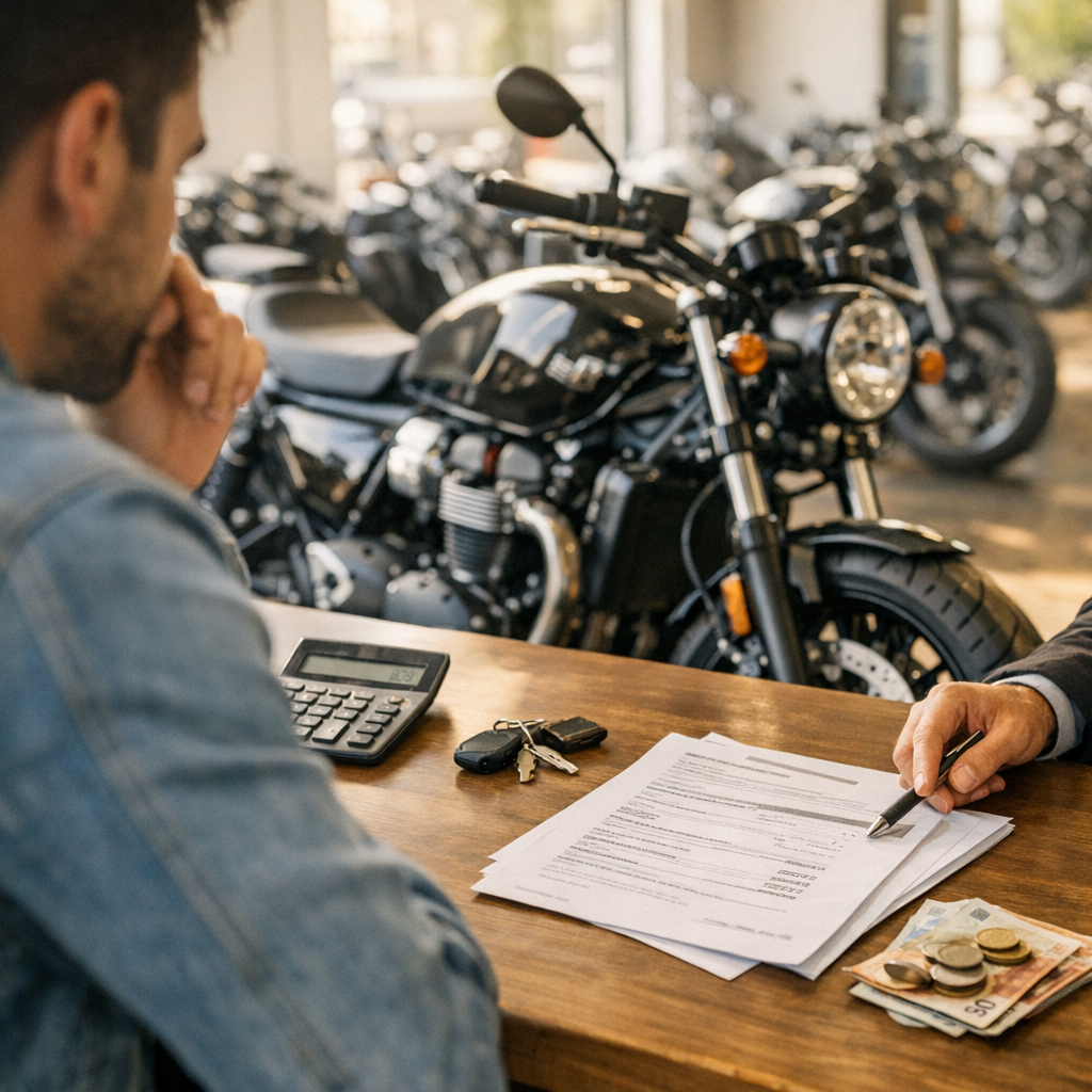 Combien coûte vraiment une LOA moto sans apport&nbsp;?