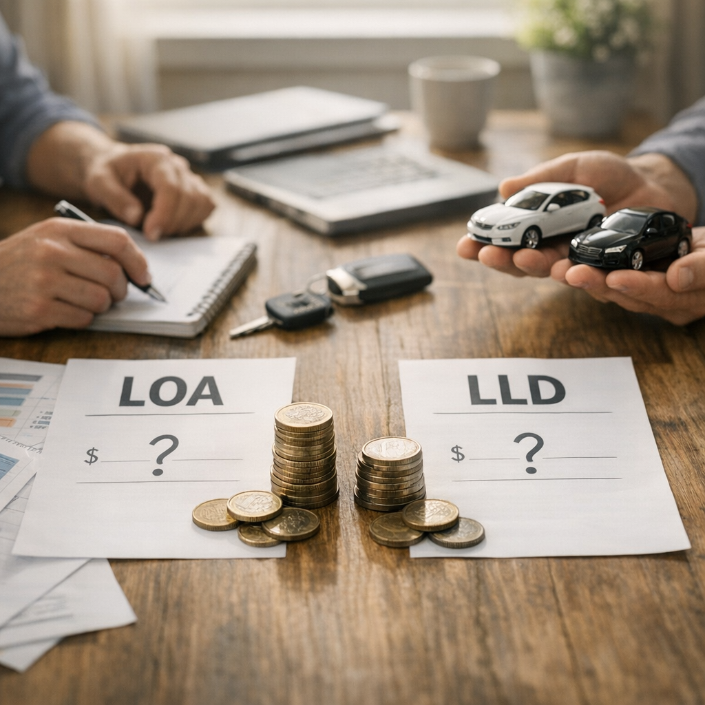 Quel est le moins cher entre LOA et LLD ? Pas forcément celui qui affiche la plus petite mensualité