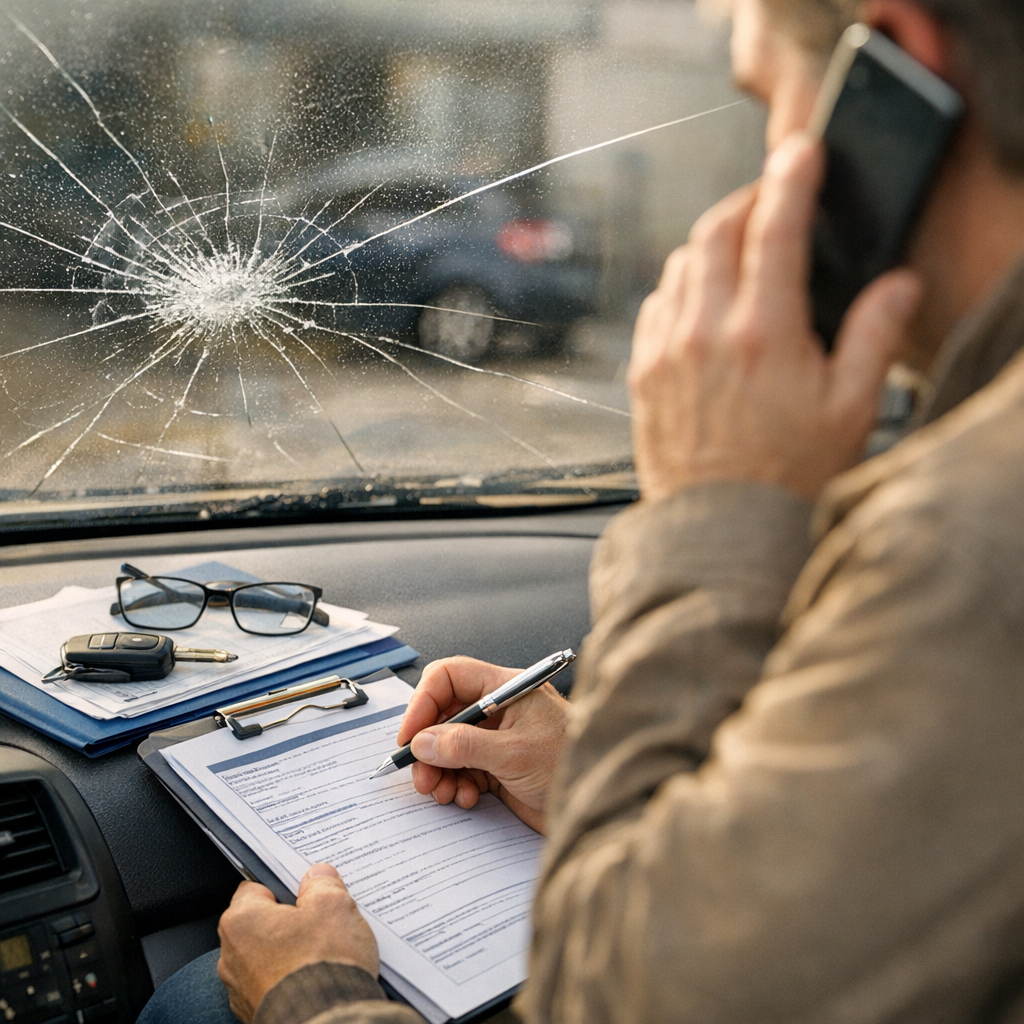 Comment faire marcher l'assurance pour un pare-brise sans se tromper d'ordre