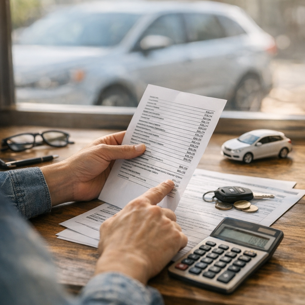 Vérifier les frais qui changent réellement le prix payé