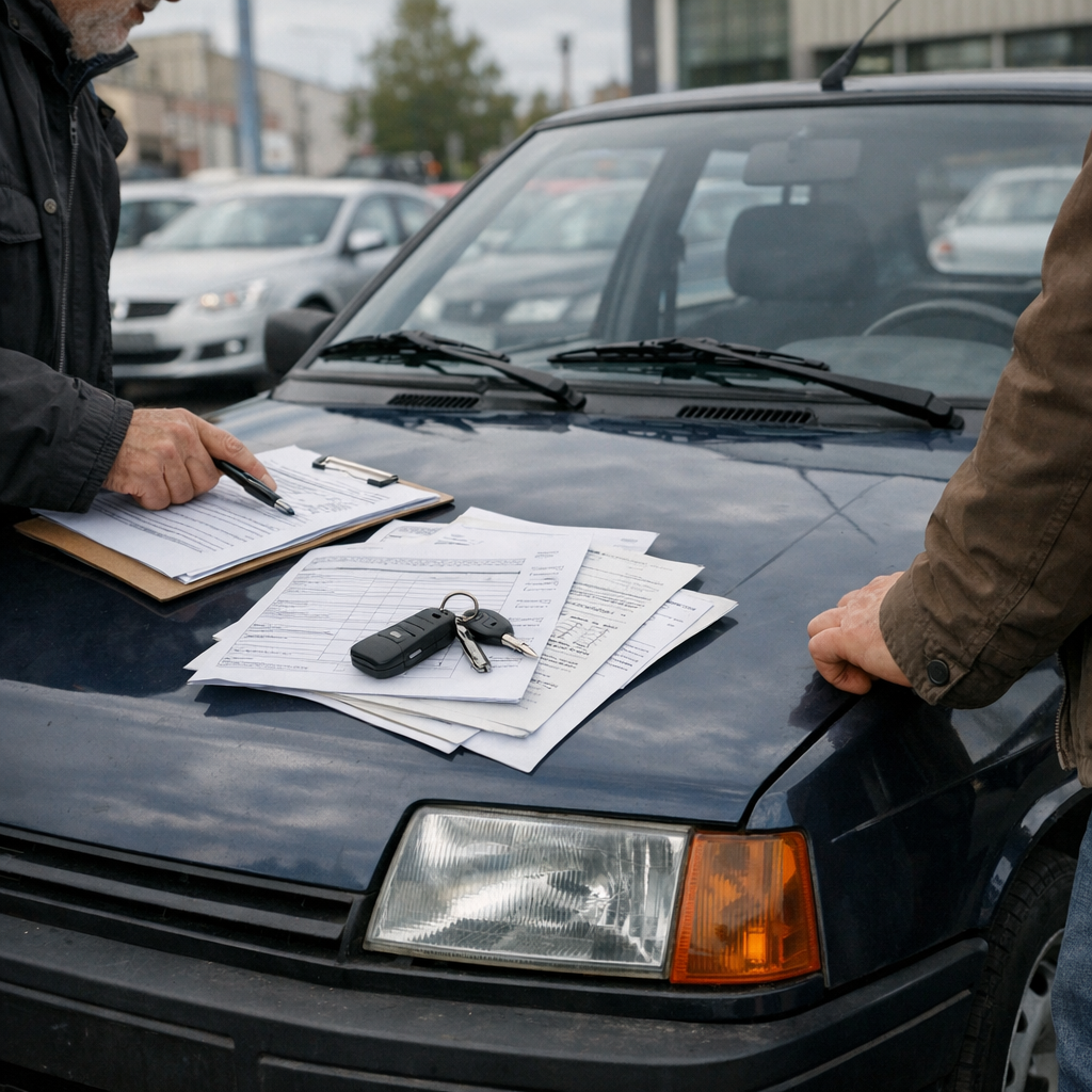 Comment faire reprendre une voiture ancienne sans se tromper