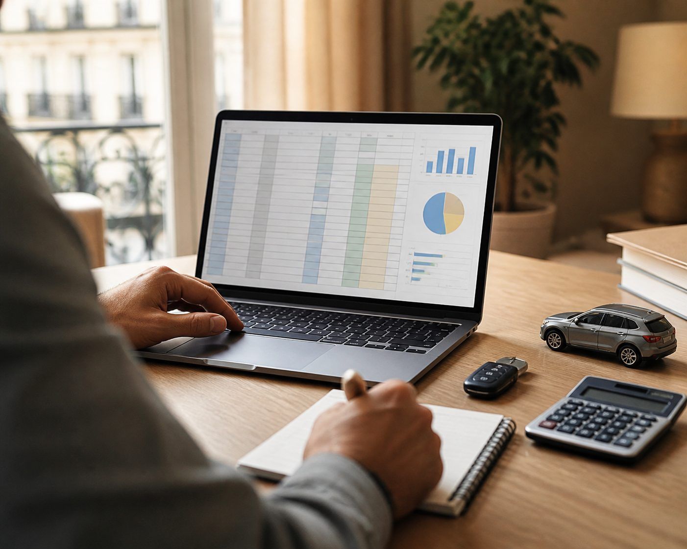 Créer un tableau Excel de calcul de l’avantage en nature véhicule