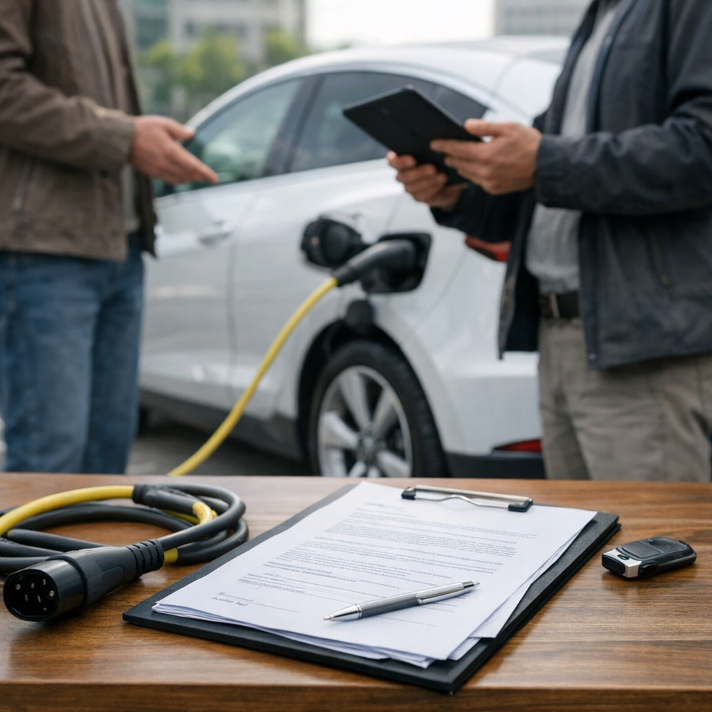 Choisir une voiture électrique en LLD sans sous-estimer les risques